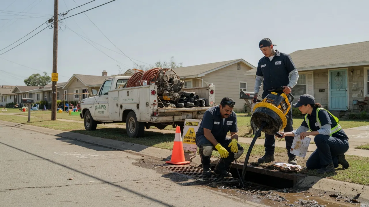 Drain Cleaning in Woodbury, GA near me